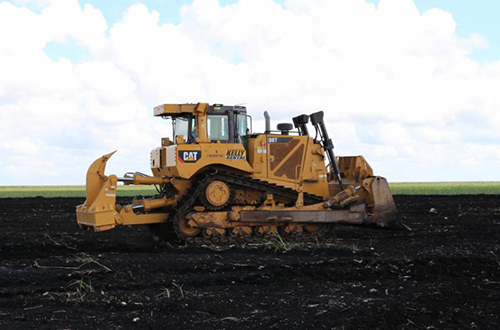 photo of construction equipment at site of EAA Storage Reservoir 
