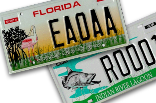 photo of specialty license plates