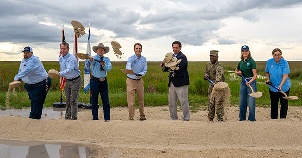 Blue Shanty Flow Way Groundbreaking