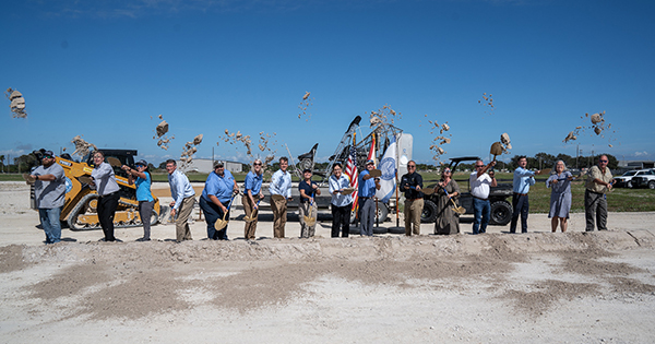 Groundbreaking of Clewiston Field Station in Hendry County