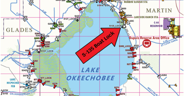 S135 Boat Lock Map