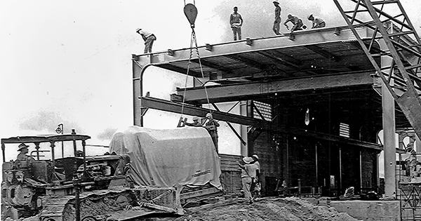 construction of pump station