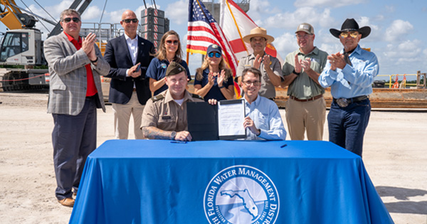 Signing Ceremony for a First-of-a-Kind Agreement to Expedite Everglades Restoration