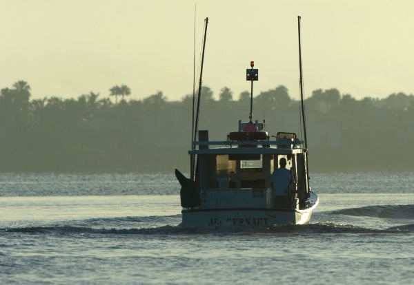 boat traveling on water