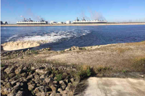 flow equalization basin