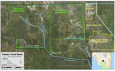 Feeder Basin Canal Map