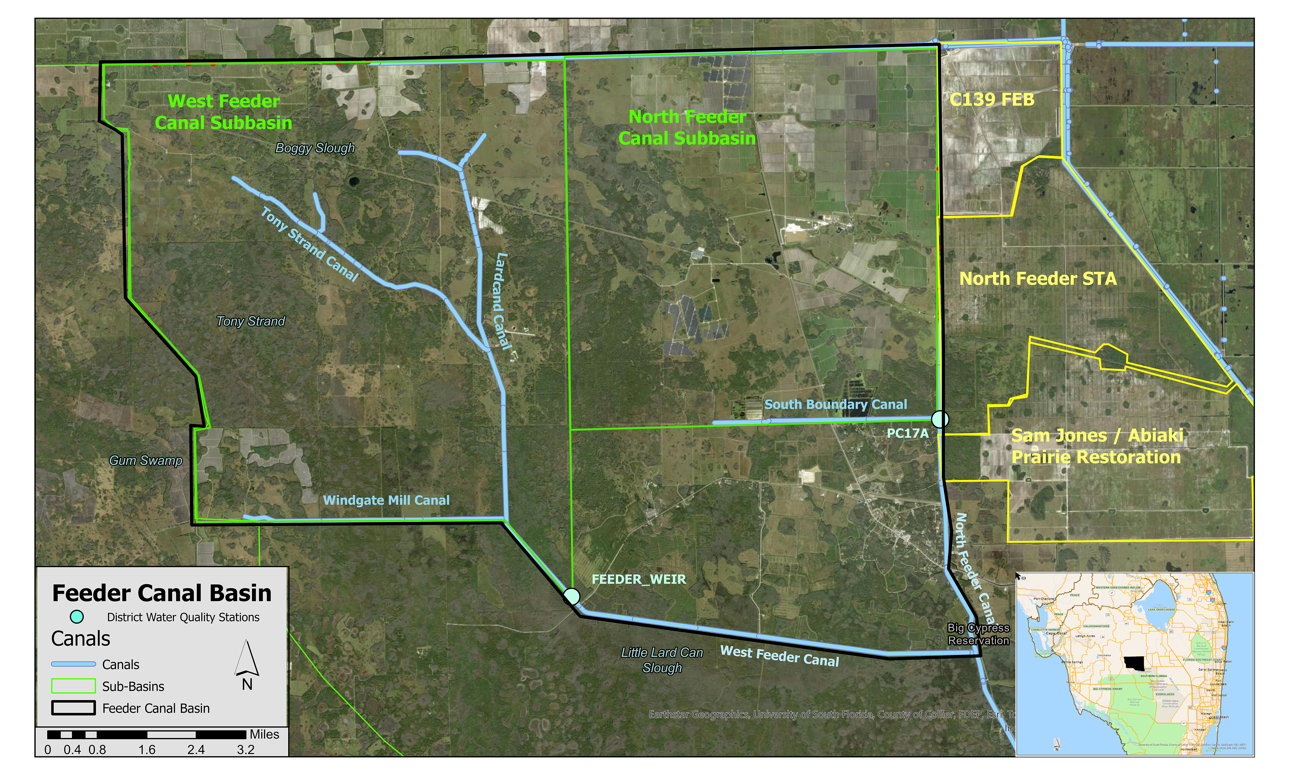 Feeder Canal Map