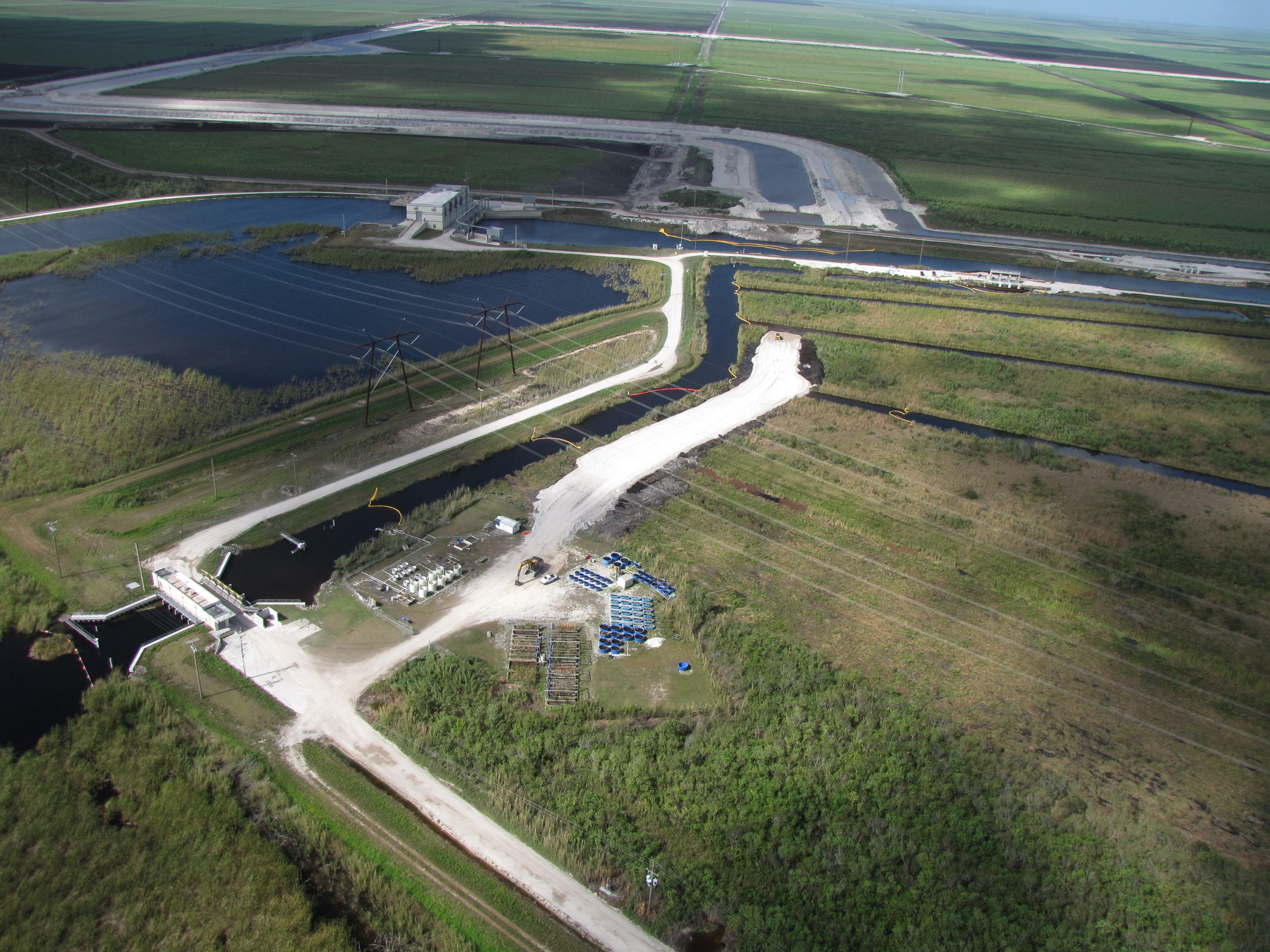 photo of Stormwater Treatment Area 1 West