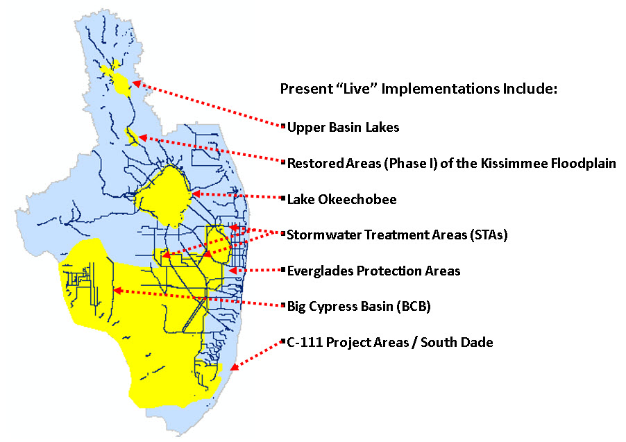 Map of Water Depth Assessment Tool live implementations