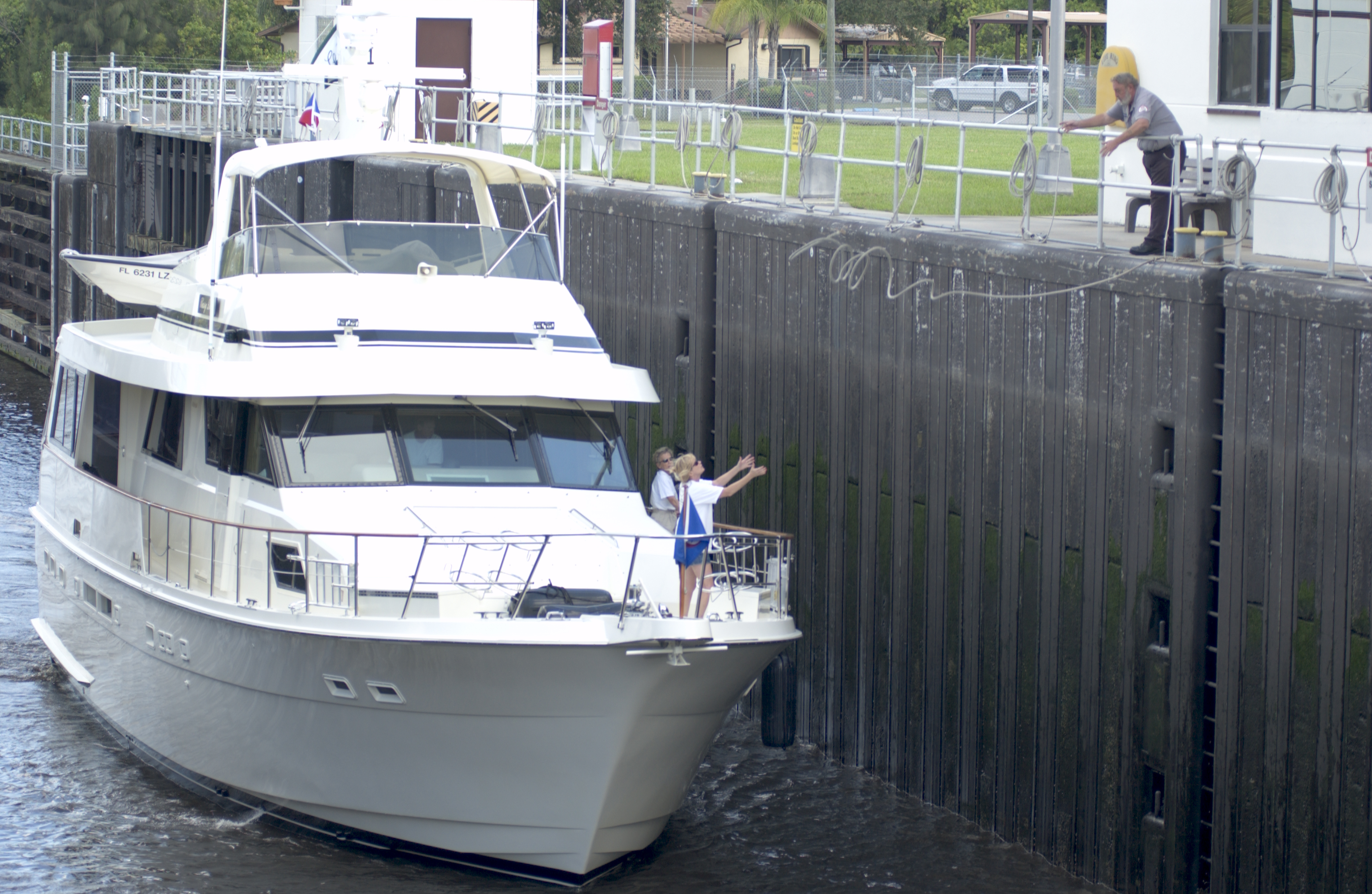 boat in lock