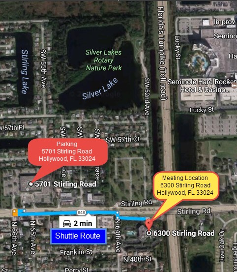 location map for February 2017 Governing Board meeting