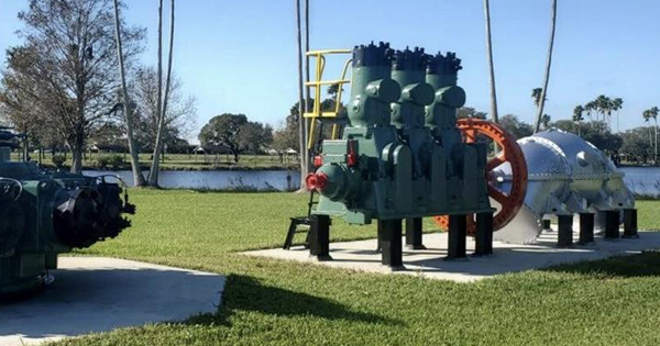 Water control pump station equipment