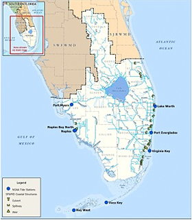 Map of South Florida
