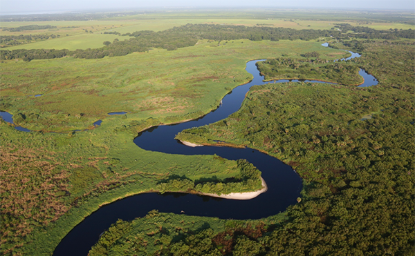 winding river