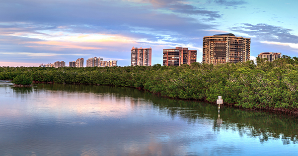 condos on a canal