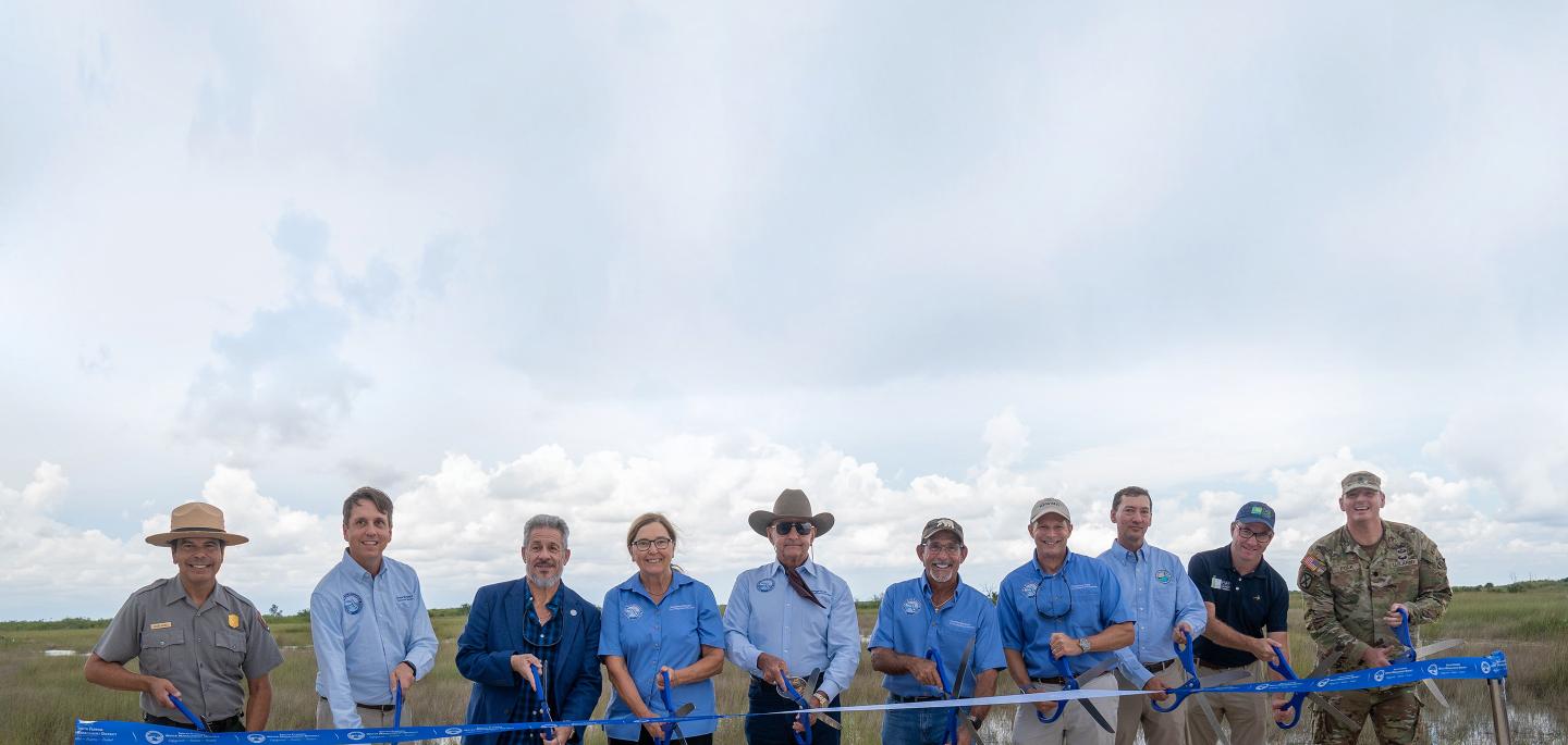 ribbon cutting event