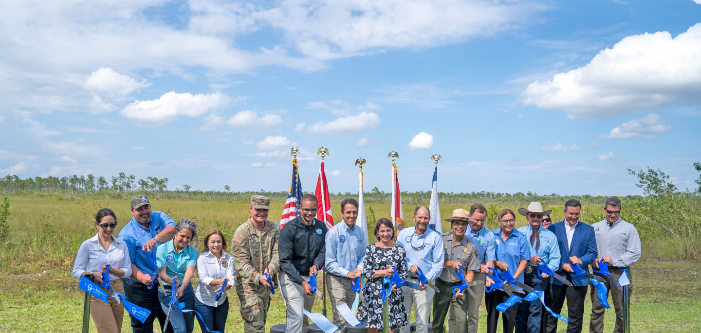 ribbon cutting event