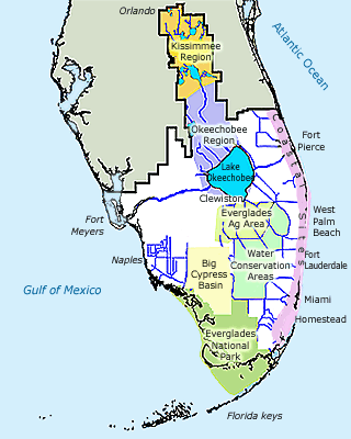 South Florida Canal System Map